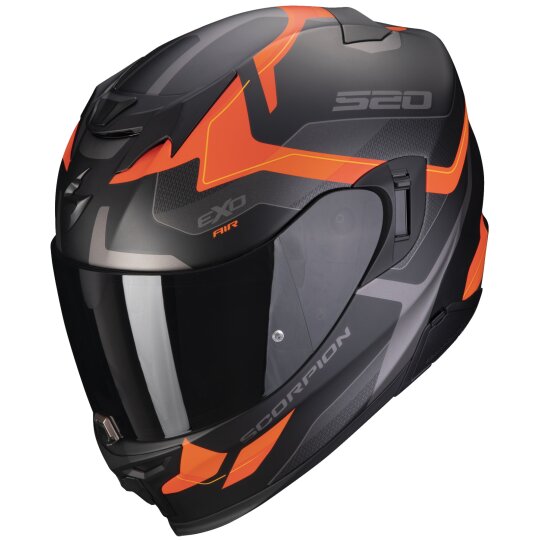Scorpion Exo-520 Evo Air Elan Integralhelm Matt-Schwarz / Orange