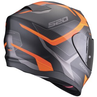 Scorpion Exo-520 Evo Air Elan Integralhelm Matt-Schwarz / Orange