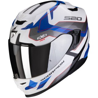 Scorpion Exo-520 Evo Air Elan Full Face Helmet White / Blue