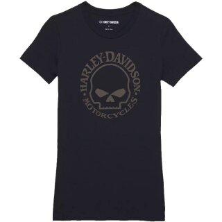 HD T-Shirt Skull Graphic Tee schwarz Damen M