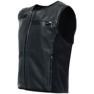 Dainese Smart Jacket Hombre Chaleco Airbag Cuero Negro