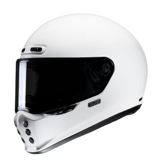 HJC V10 Solid white Full Face Helmet XXL