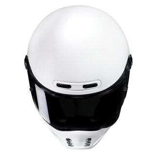 HJC V10 Solid white Full Face Helmet XXL