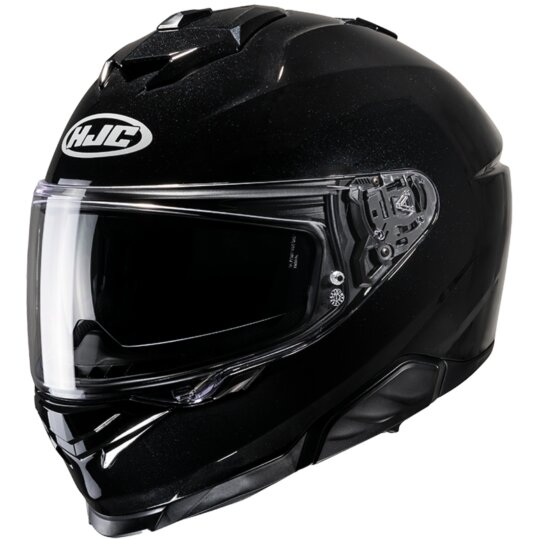 HJC i 71 Solid metallic black Full Face Helmet XL