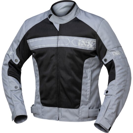 iXS Classic Evo-Air Meshjacke grau / schwarz L