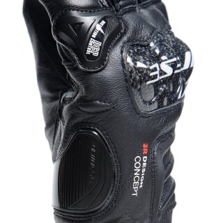 Guantes deportivos Dainese Carbon 4 Long negros / negros / negros