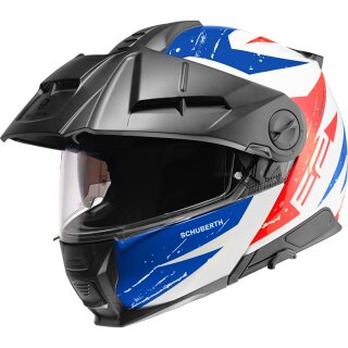 Schuberth E2 Adventure Helmet Explorer Blue L