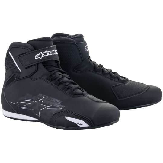Alpinestars Sector Motorcycle Shoes black / white 39