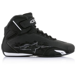 Zapatillas de moto Alpinestars Sector negro / blanco 39