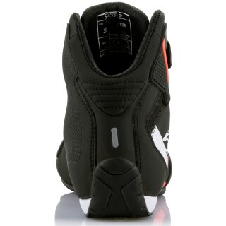 Alpinestars Sector Motorcycle Shoes black / white / fluo red 41