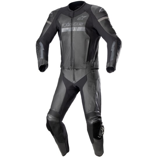 Alpinestars GP Force Chaser 2tlg. Lederkombi schwarz / schwarz 52