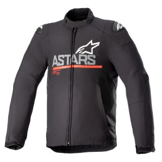 Alpinestars SMX Waterproof Jacke schwarz / dunkelgrau / hellrot XL