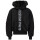 Alpha Industries Bomber Jacke 45P Hooded Custom schwarz / schwarz M