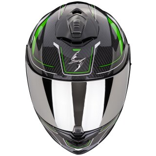 Scorpion Exo-1400 Evo II Carbon Air Mirage Helmet Black / Green