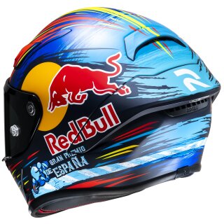 HJC RPHA 1 Red Bull Jerez GP MC21SF Full Face Helmet L