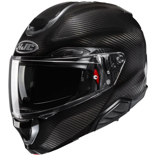 HJC RPHA 91 Carbon Solid Schwarz Klapphelm