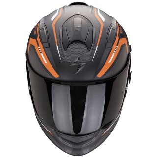 Scorpion Exo-491 Kripta Helmet Matt-Black / Orange / White