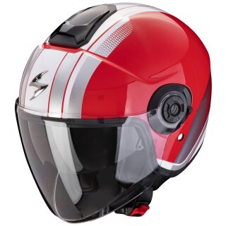 Scorpion Exo-City II Vel Jet Helmet Red / White