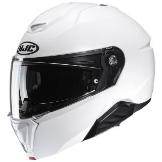 HJC i91 Solid white Flip Up Helmet
