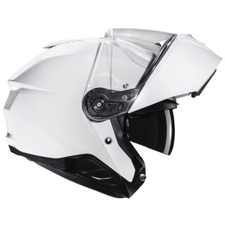 HJC i91 Solid white Flip Up Helmet M