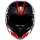 AGV K3 Integralhelm Striga schwarz / grau / rot XL