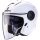 Caberg Soho Casco jet blanco metalizado M