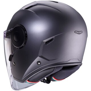 Caberg Soho Casco jet blanco metalizado L