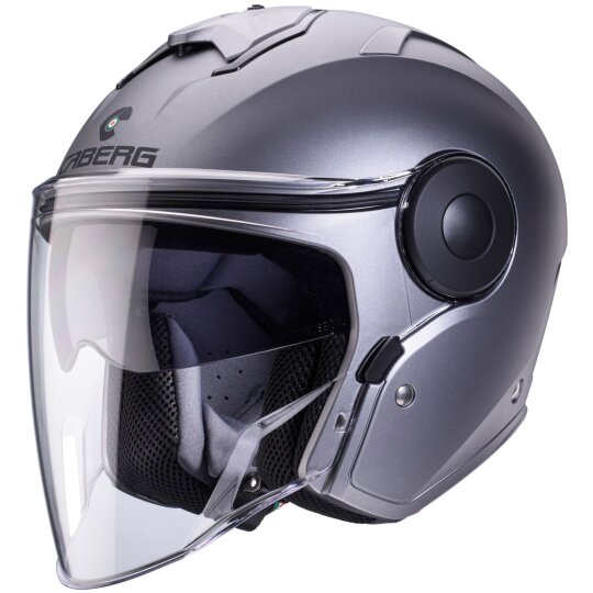 Caberg Soho Casco jet blanco metalizado XL