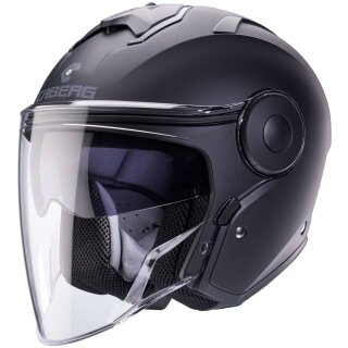 Caberg Soho Casco jet blanco metalizado L