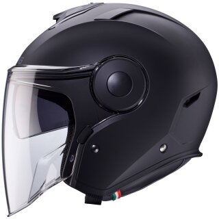 Caberg Soho Casco jet blanco metalizado L