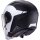 Caberg Soho Casco jet blanco metalizado XXL