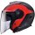 Caberg Soho Jet helmet Milano matt black / red M