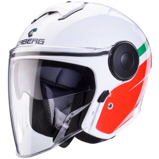 Caberg Soho Jethelm Zephir Italia weiss / grün / rot L