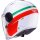 Caberg Soho Casco jet blanco metalizado XXL