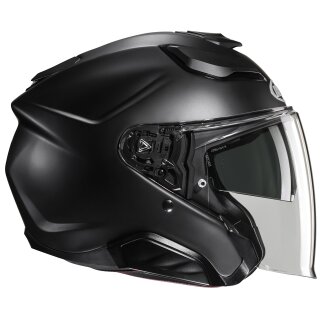 HJC F31 Solid semi matt black jet helmet XL