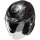 HJC F31 Ludi MC1SF jet helmet M