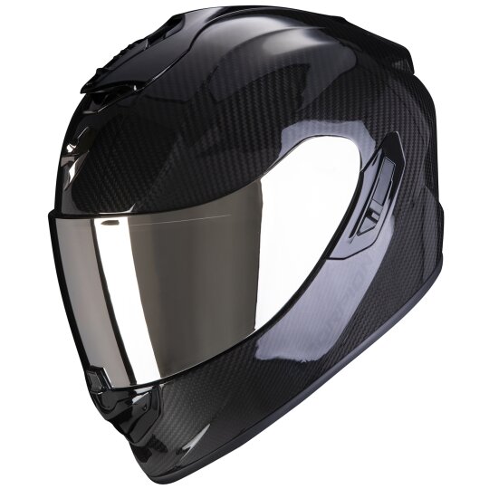 Scorpion Exo-1400 Evo II Carbon Air Solid Full Face Helmet Black
