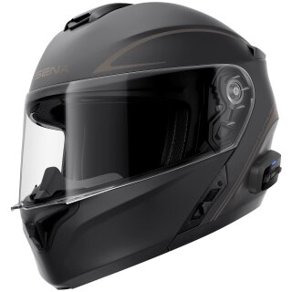 Sena OutRush R flip-up helmet matt-black (ECE 22.06) L