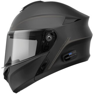 Sena OutRush R Casco modular negro mate (ECE 22.06) XXL