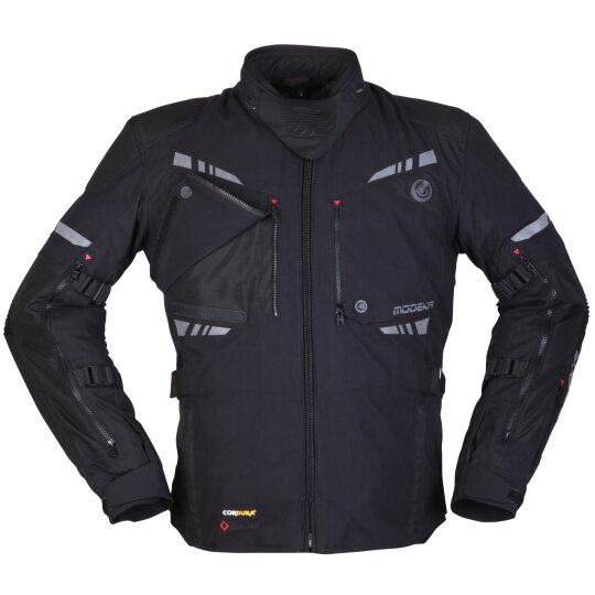 Modeka Taran Motorradjacke schwarz 4XL