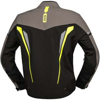 iXS Men´s TS-Pro ST+ Textile Jacket black / grey / fluo yellow 3XL