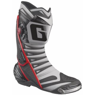 Gaerne GP1 Evo Motorradstiefel Herren nardo-grau / rot 42