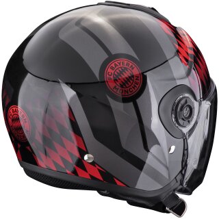 Scorpion Exo-City II FC Bayern Jet Helmet Black / Red