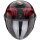 Scorpion Exo-City II FC Bayern Jet Helmet Black / Red