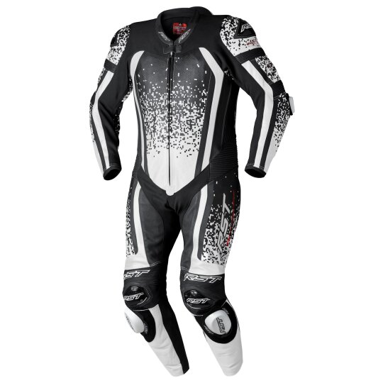 RST Pro Series EVO Airbag Leather Suit white / black 42