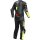 DaineseMisano 3 D-AIR® 1 pcs. perf. leathersuit black / anthracite / fluo-yellow