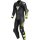 DaineseMisano 3 D-AIR® 1 pcs. perf. leathersuit black / anthracite / fluo-yellow 54