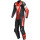 Dainese Misano 3 D-AIR® Mono de cuero perf. negro / rojo / rojo fluo 50