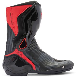 Dainese Nexus 2 Motorradstiefel Herren schwarz / rot / iron-gate 43