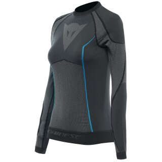 Dainese Dry LS Lady functional shirt black / blue